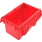 Global Industrial Distribution Container With Hinged Lid, 22-3/8x13x13, Red 257810RD - alternate 4